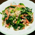 ちえりんJKS's cooksnap of when they made 簡単なほうれん草とツナの和え物.