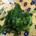 yuiyui0405's cooksnap of when they made 菜の花のからし和え　.