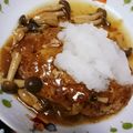 うさちぃか's cooksnap of when they made 和風おろし☆きのこあんかけハンバーグ。.