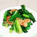 ラブリーらら's cooksnap of when they made 菜花とウィンナー炒め.