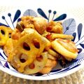 サンディサンディ's cooksnap of when they made お弁当に☆鶏肉と蓮根のピリ辛炒め.