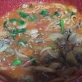 クックXHZB3Q☆'s cooksnap of when they made 薄切り牛肉と野菜のトマト煮込み.