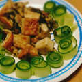 Sac’HiNa's cooksnap of when they made はんぺんと舞茸あさりのバター醤油炒め.