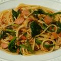 クック54UTH0☆'s cooksnap of when they made ほうれん草とトマトのパスタ♥︎.