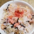 tamakisara's cooksnap of when they made 簡単すぎる!たらこ混ぜご飯.