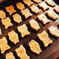 itkmam's cooksnap of when they made きな粉クッキー＊.