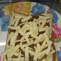 tancony's cooksnap of when they made 余りものでDEきんぴらごぼうトースト.