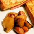 ミュッミュッ's cooksnap of when they made 朝食に！ジャーマンポテト風バター醤油炒め.