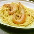 ♡ひな祭り♡'s cooksnap of when they made クリスマスのパスタ　エビクリーム.