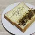 アクセル☆'s cooksnap of when they made チーズマヨトースト♪なんちゃってピザ‼.
