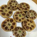 かおぽゃん's cooksnap of when they made 簡単 一品♪ 蓮根の 挽き肉 挟み焼き！.
