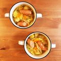 ＊ＡＫＯＲＩ＊'s cooksnap of when they made 簡単♪キャベツと鶏ひき肉の食べるスープ.