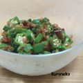 檜佐木ぐるぐる's cooksnap of when they made 夏にさっぱり　あともう一品！　オクラ梅.