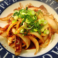71i's cooksnap of when they made 簡単でおいしい！いかと玉ねぎの味噌炒め.