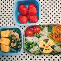かにゃぴこ's cooksnap of when they made ワカメご飯でハリマロン弁当☆.