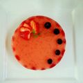 sucre1226's cooksnap of when they made フレジエ風☆レアチーズケーキ.