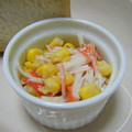 サオリ's cooksnap of when they made 新キャベツとカニカマのゴママヨ和え☆.