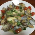 きゃらめるきゃんでぃ's cooksnap of when they made 煮つけ用カレイで作るアクアパッツァ.