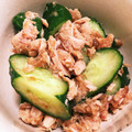 クックZ4M2C1☆'s cooksnap of when they made きゅうりとツナの梅おかか和え.