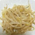 p1no's cooksnap of when they made レンジで簡単！もやしのナムル.