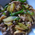 ちゅらキチ's cooksnap of when they made 豚ピー☆セロリのピリ辛炒め♪.