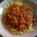 よっよ's cooksnap of when they made トマトソースのパスタ.