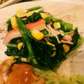 はなをすけ's cooksnap of when they made カニカマとほうれん草のマヨ和え.