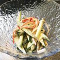 こと★れい's cooksnap of when they made あともう一品！きゅうりとカニカマのサラダ.