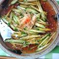 あんたがたどこさ's cooksnap of when they made きゅうりの★さっぱりピリ辛★冷たいスープ.