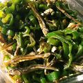 アヤ1121's cooksnap of when they made ピーマンと煮干の甘辛炒め♪.
