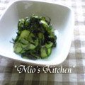 mio*.'s cooksnap of when they made しそ風味のきゅうりの浅漬け.