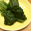 心の空's cooksnap of when they made シャキシャキほうれん草のゆで方☆.