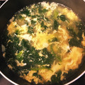 クックFCNJ7E☆'s cooksnap of when they made ほうれん草と卵スープ.