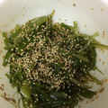 まいプー's cooksnap of when they made 茎わかめのゴマ酢和え♡.