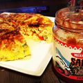 みか1985's cooksnap of when they made 炊飯器で簡単＊スペイン風オムレツ!!.