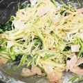 みぃこm's cooksnap of when they made 三つ葉とカニカマの春雨サラダ.