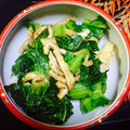 halulun3's cooksnap of when they made 高菜と薄揚げの油いため！.