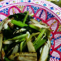 marilin36's cooksnap of when they made 葉ごぼうとちくわのきんぴら.