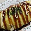 りょうこ３３'s cooksnap of when they made 豚玉きゃべつのオムレツ.