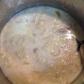 毒苺。's cooksnap of when they made 白菜大量消費！白菜とチキンのクリーム煮.