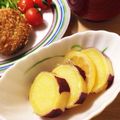 momomama21's cooksnap of when they made さつまの芋のはちみつレモン煮【作り置き】.