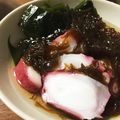 リトルエミエル's cooksnap of when they made 酢の物アレンジ もずく酢和え.