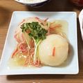 あかばね亭's cooksnap of when they made ＊夕飯＊蕪のかにかまあんかけ.