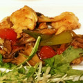 HiT0n's cooksnap of when they made 鶏肉と蓮根のオイスターソース炒め！.