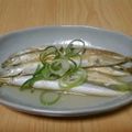 ピン9ノン's cooksnap of when they made かますごの酢の物.