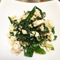 ジジっぷー's cooksnap of when they made 沖縄家庭料理　我が家のニガナの白和え.