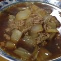 凪なぎ's cooksnap of when they made ヘルシー！大根白菜ひき肉のあんかけ.