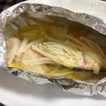 ひこにゃん＊'s cooksnap of when they made バターでまろやか～鮭のホイル焼き！.