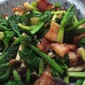 C♡U's cooksnap of when they made 簡単！しめじとほうれん草のベーコンソテー.