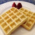 Butterflyd's cooksnap of when they made ゴーフル(フランス風のワッフル).